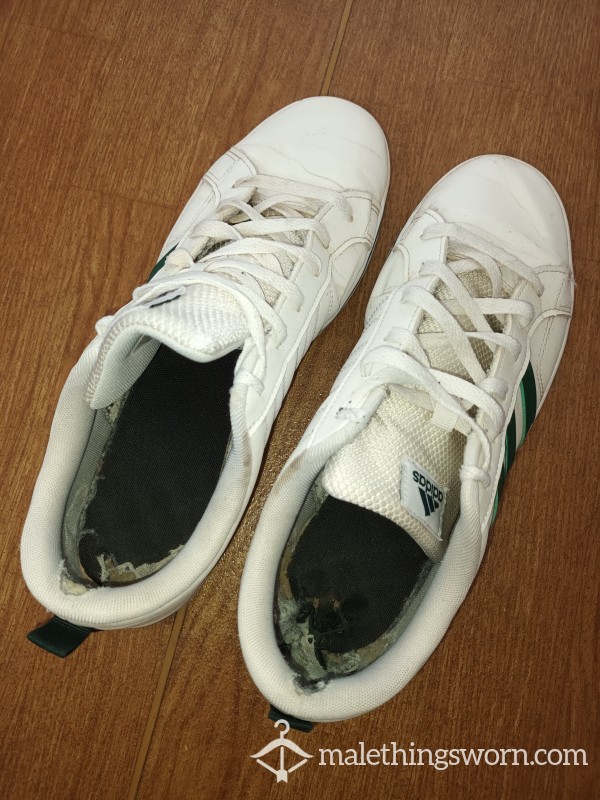 Trashed Stinky Adidas Sneakers