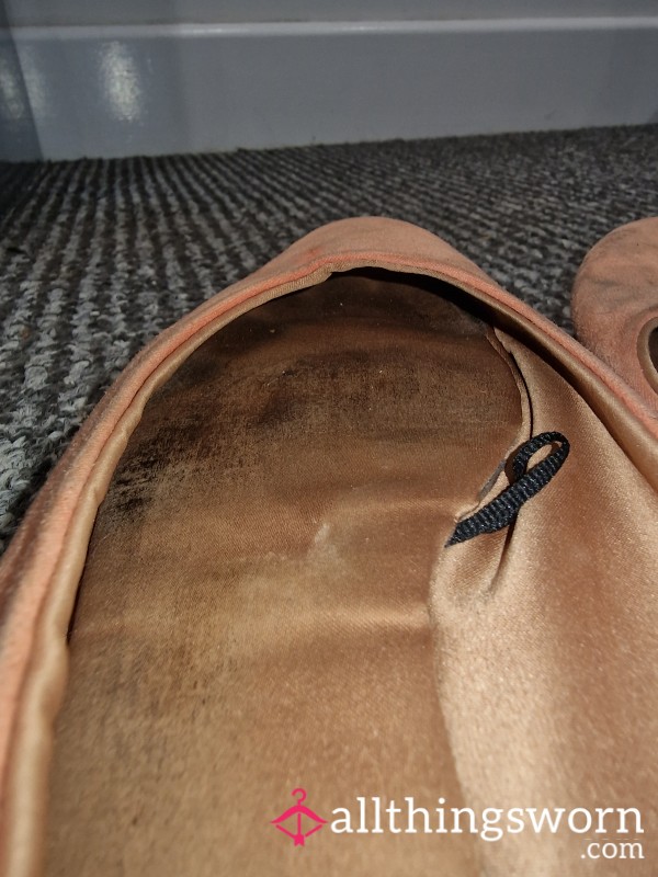 SOLD Trashed Tan Flats