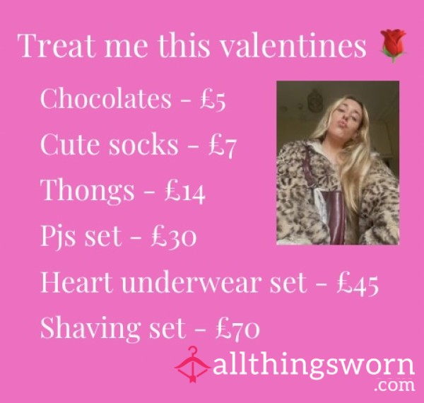 TREAT ME THIS VALENTINES 💌