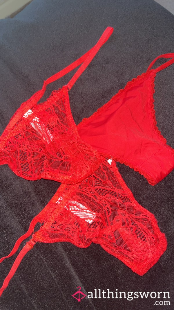 Trio Of Red Thongs