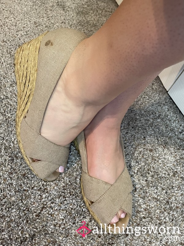 Triple W: WELL WORN WEDGES