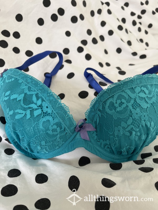 Blue Ann Summers Padded Push Up Bra