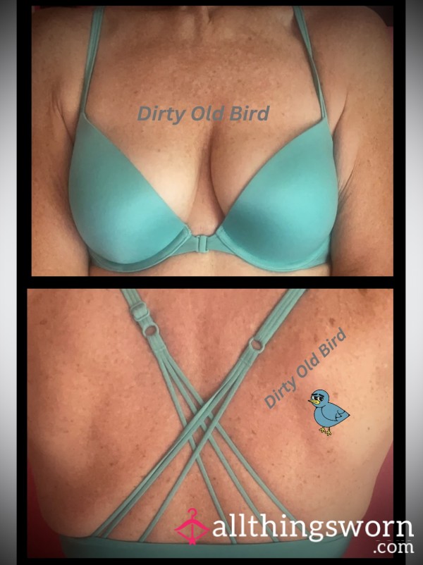 Turquoise Racerback Bra FREE Bonus