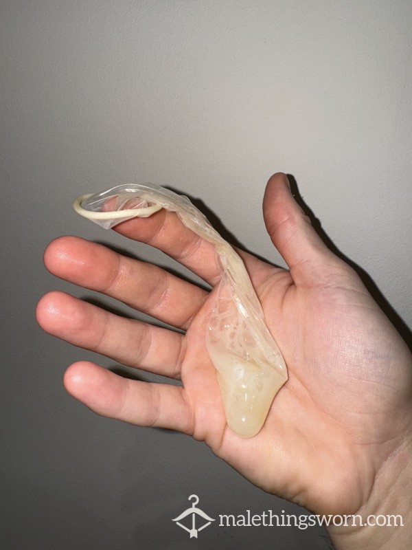 Twink C*m Filled Condom