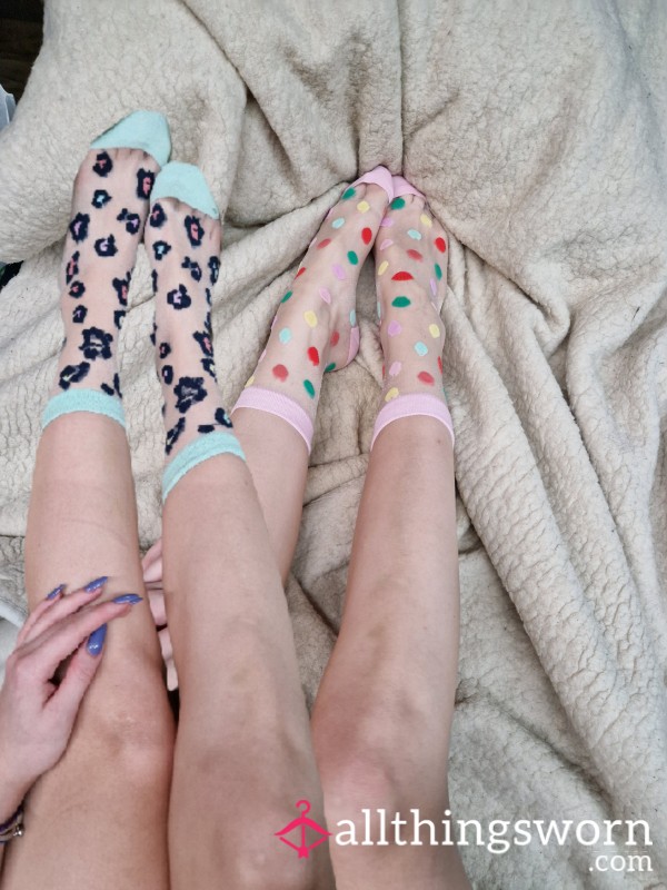 Two Pairs Of Cute Socks