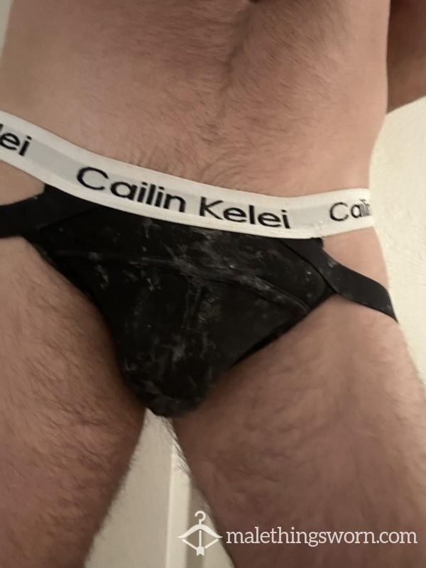 ***SOLD***Two Weeks Used C*m Rag/jockstrap