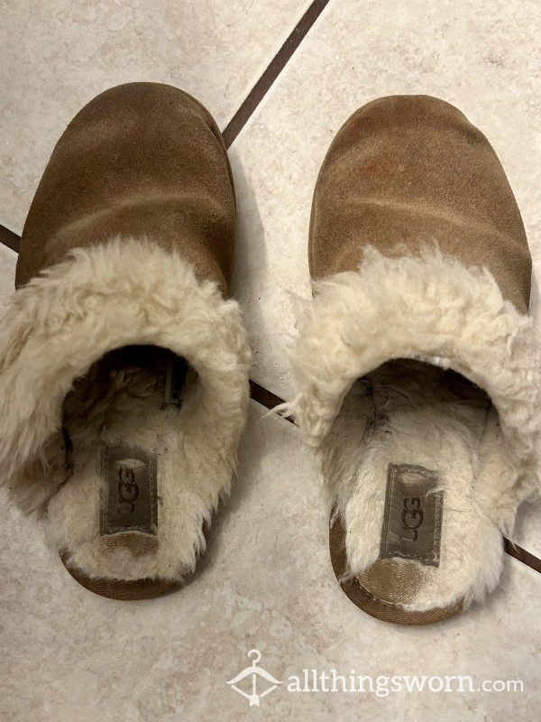 UGG Tan Slippers