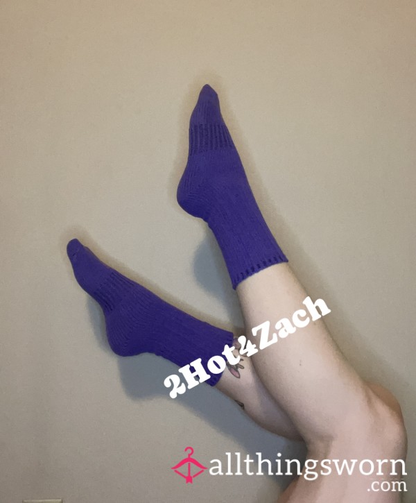 Ultra Violet Boot Socks 💜 🧦