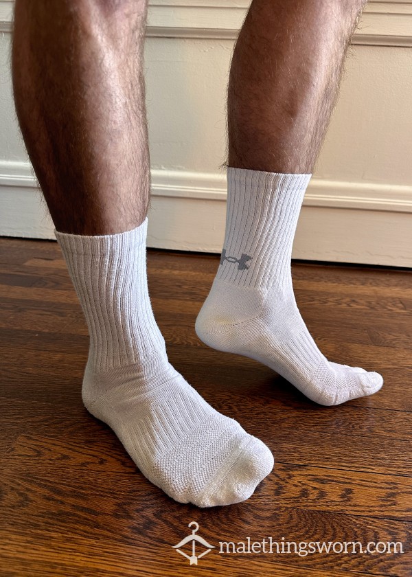 Under Armour Crew Socks - Cla**ic White