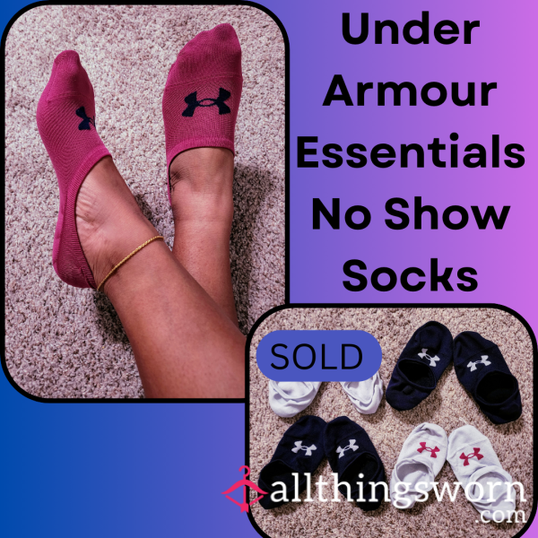 Under Armour Essentials No Show Socks