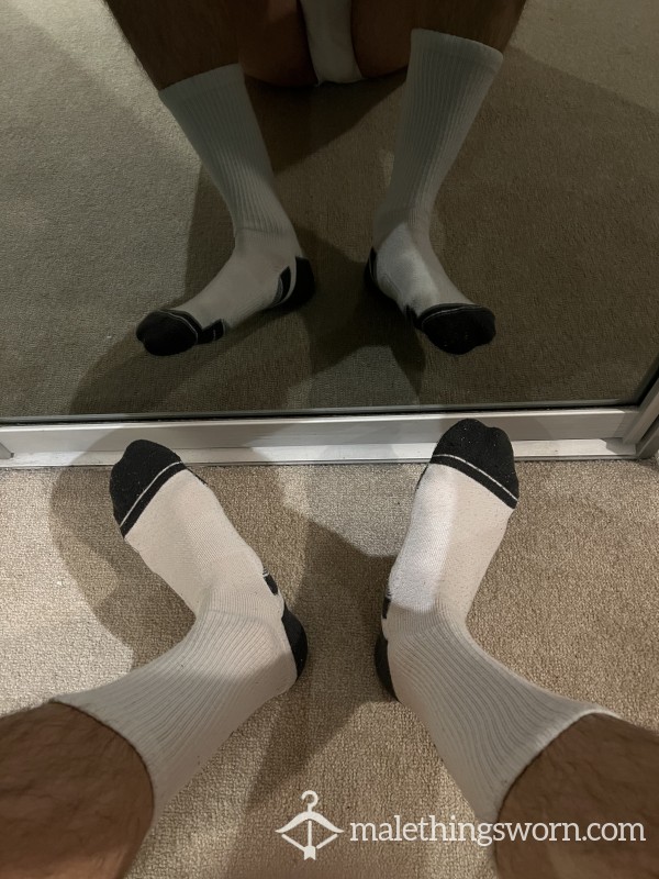 Under Armour Grey White Socks