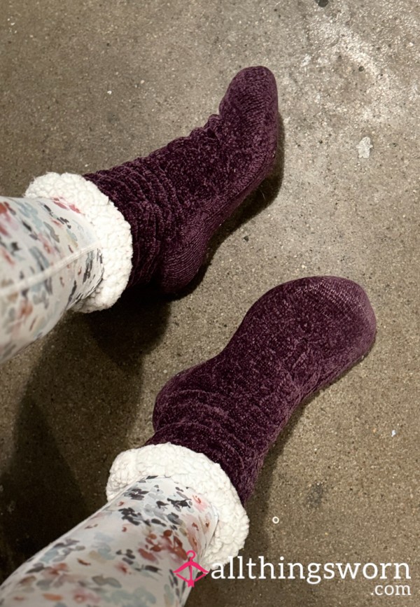 Unwashed Fuzzy Socks