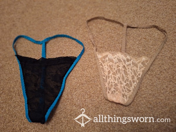 Used 24hr/48 Hrs Thongs.