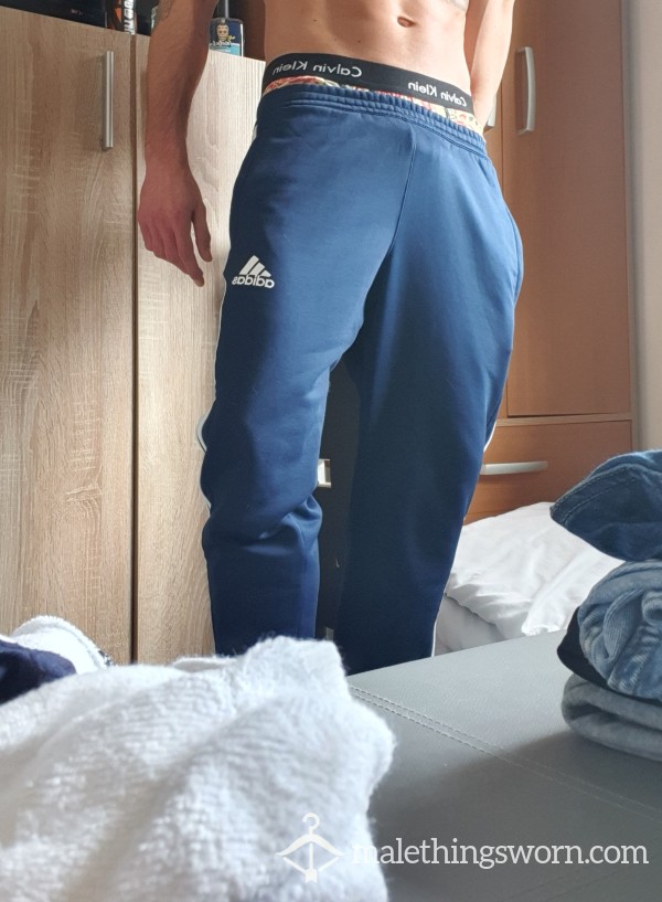 Used Adidas Sweatpants Trackies Tracksuit Bottoms