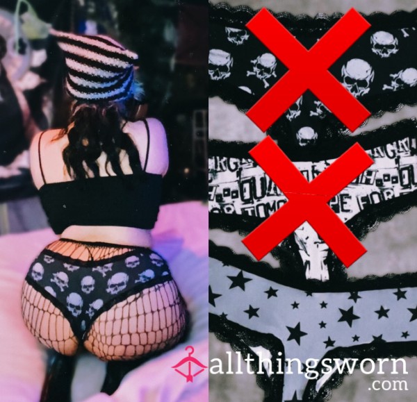 ⛓️Used Alt Panties 🖤