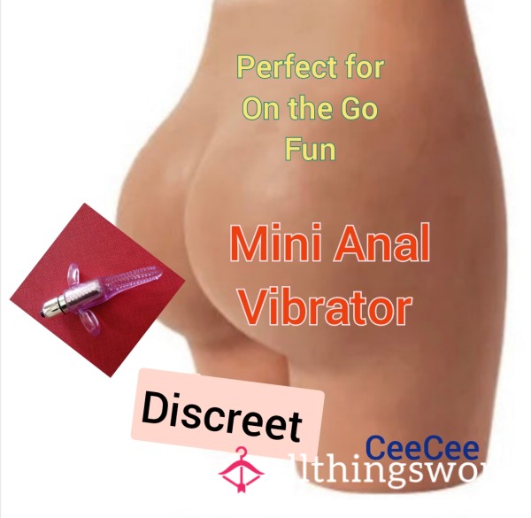 Used A**l Vibrator For Discreet Use