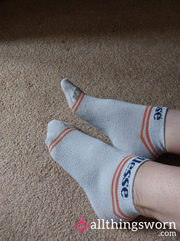 Used And Dirty Ellesse Trainer Socks