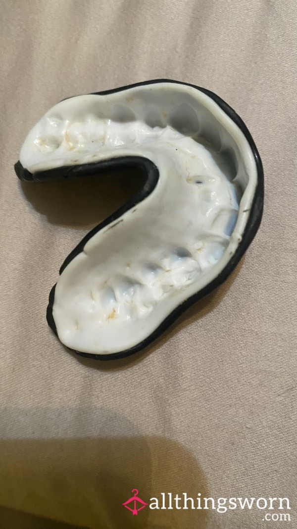 Used And Dirty Mouth Guard