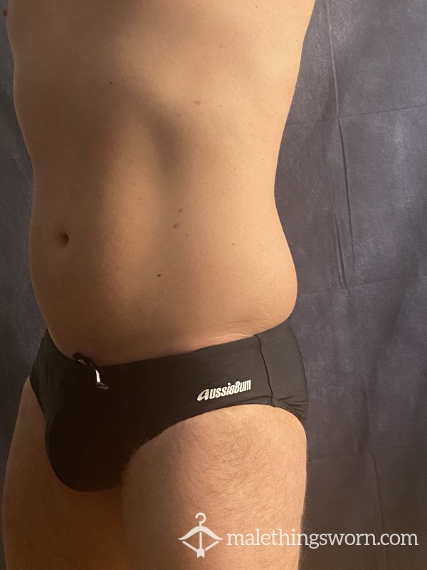 Used Aussieb*m Swim Brief Black