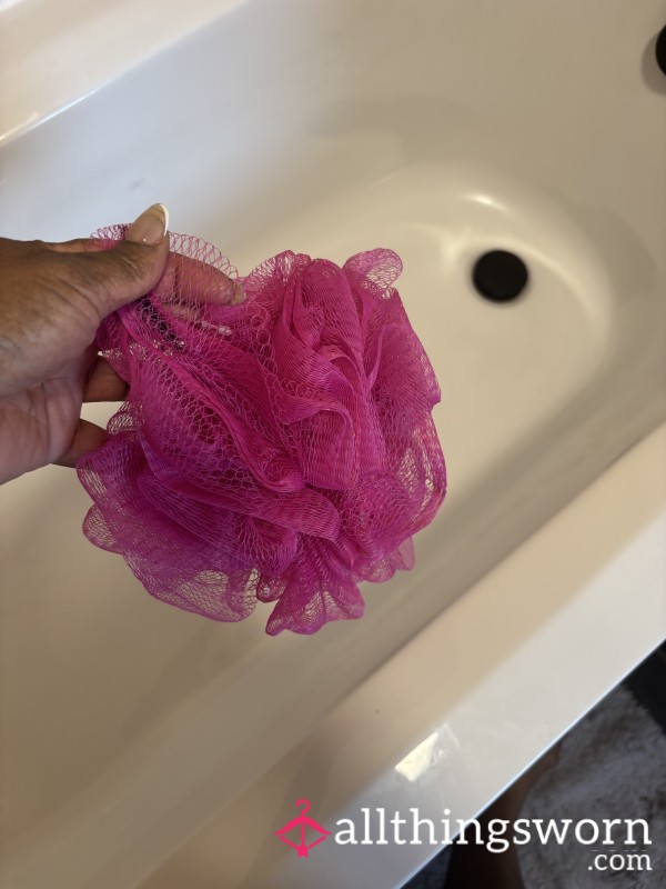 Used Bath Scrunchie