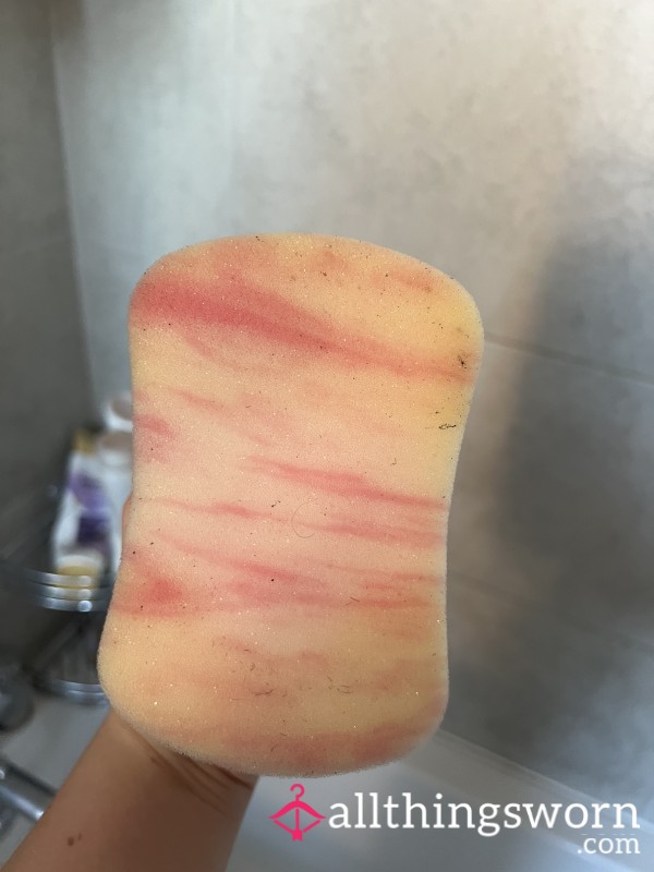 Used Bath Sponge