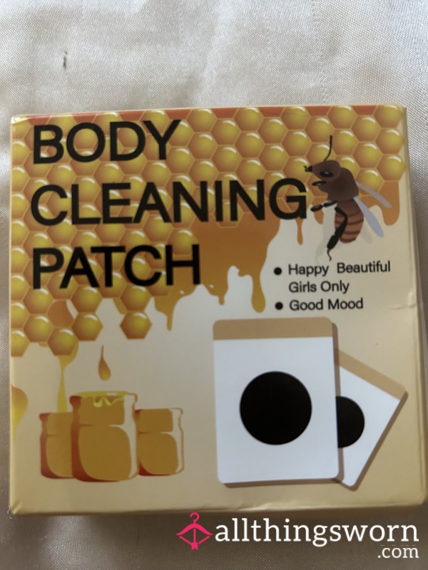 Used Bee Pollen Body Cleansing Patch