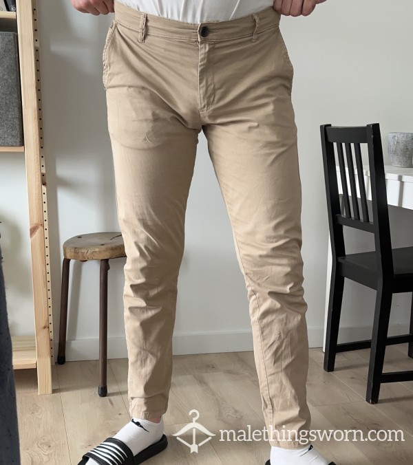 Used Beige Chino Pants