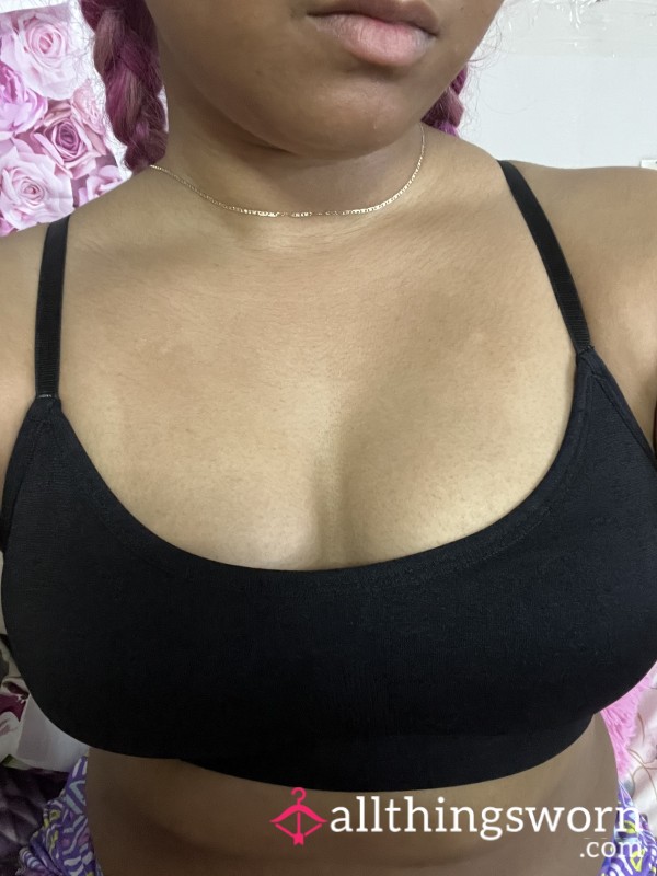 Used Black Bralette