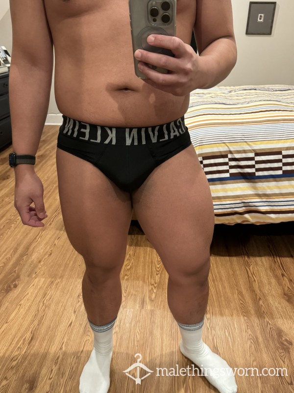 Used Black Calvin Klein Briefs