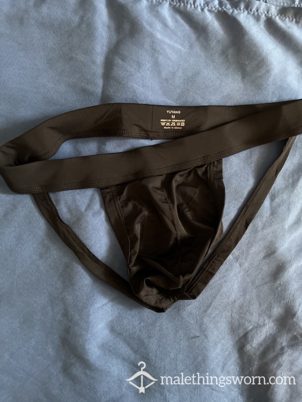 Used Black Jockstrap