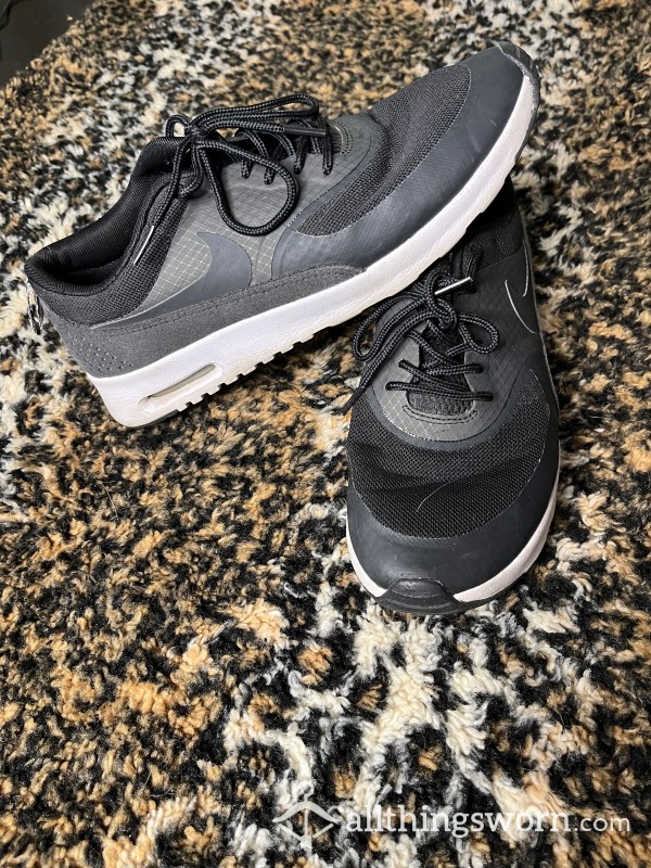 Used Black Sneakers