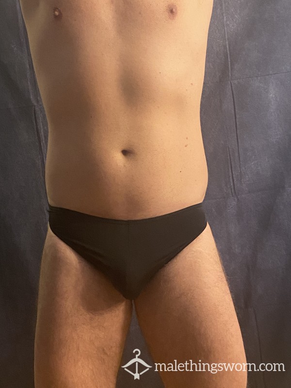 Used Black Thong Nylon