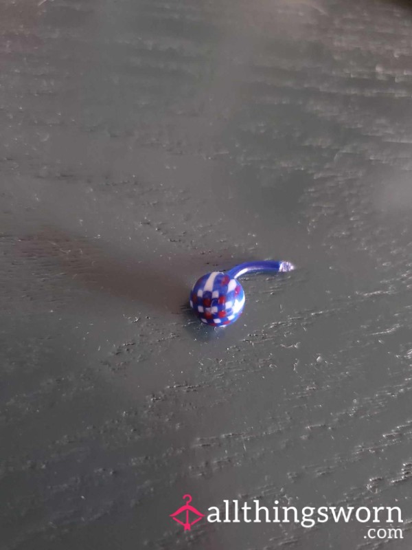 Used Blue Belly Ring