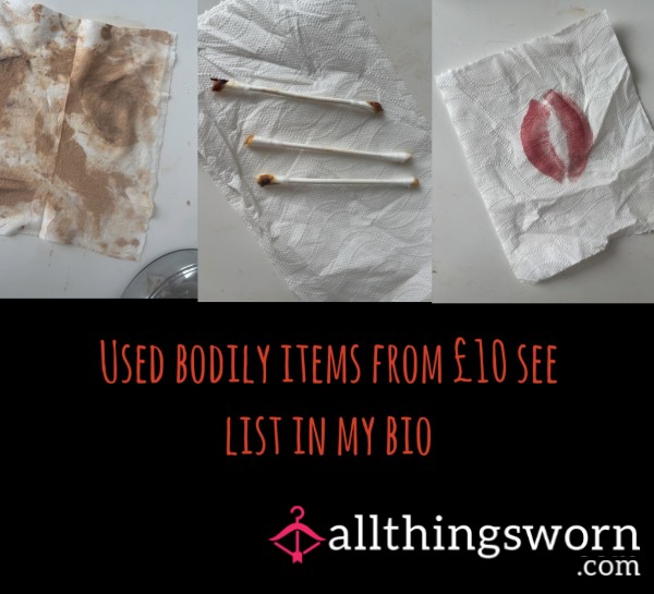 Used Bodily Items From £10