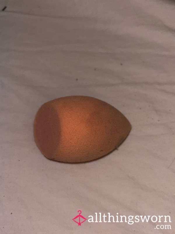 Used Body Sponge Beauty Blender