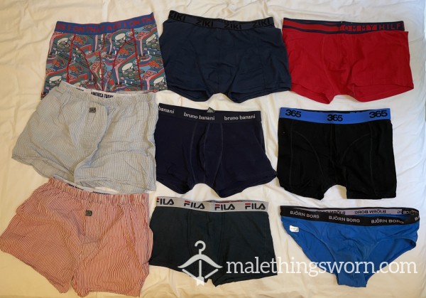 (Holiday Sale) Old Used Boxers