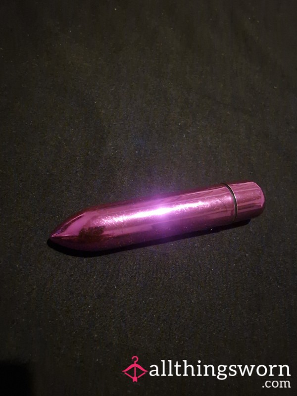 Used Bullet Vibrator Still Covered In Juices