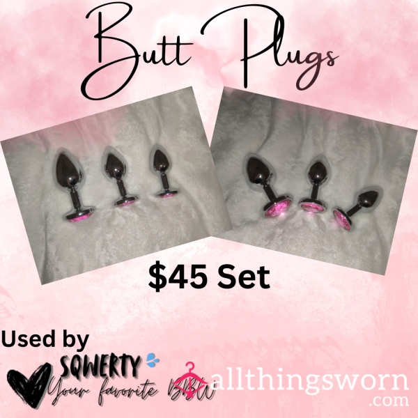 Used Bu*t Plugs