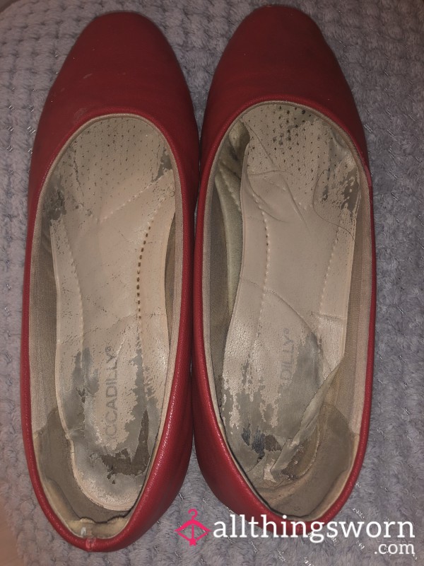 Used Cabin Crew Flat Shoes