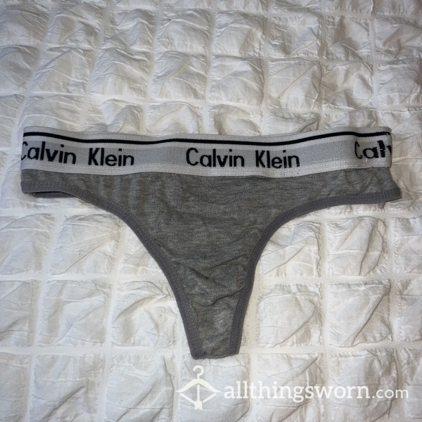 Worn Calvin Klein Panties