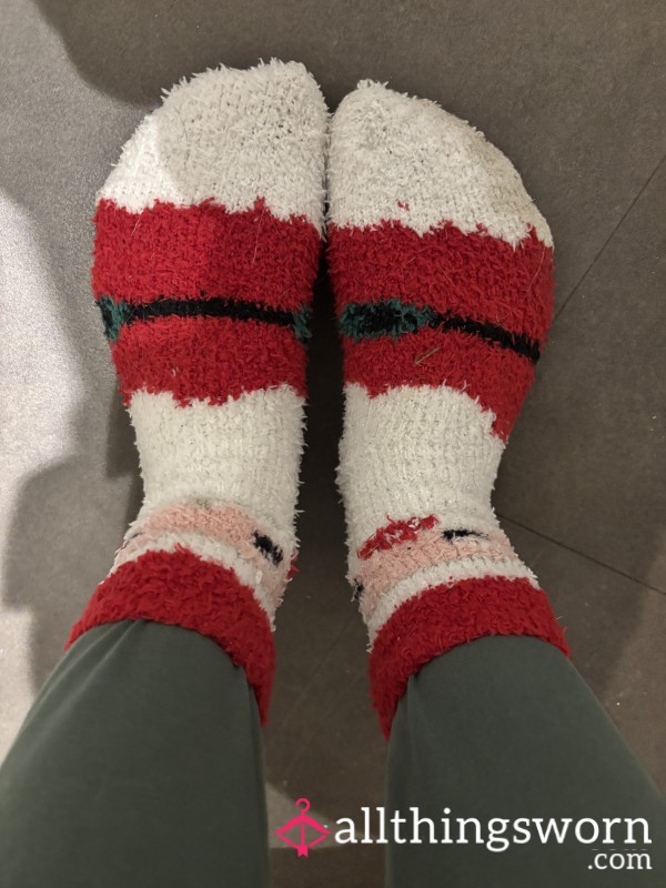 Used Christmas Socks