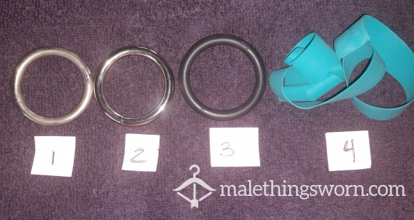 Used C*ck Rings