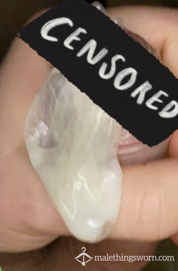 Used Condom & C*m