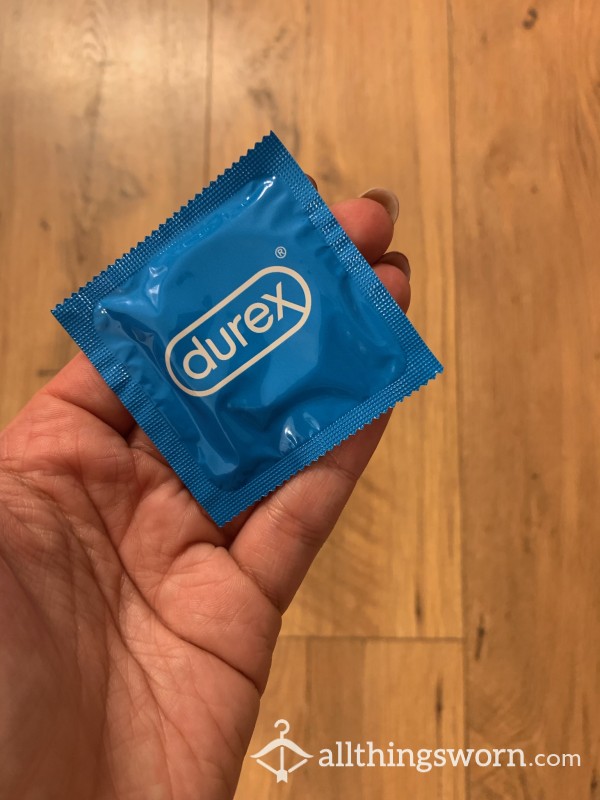 Used Condom Full Of My Stud's C*m