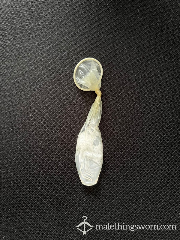 Used Condom With C*m