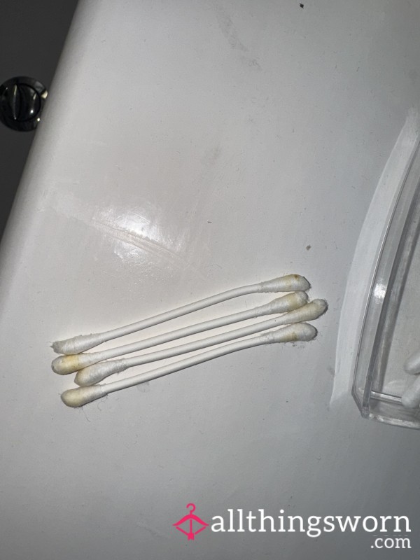 Used Cotton Buds