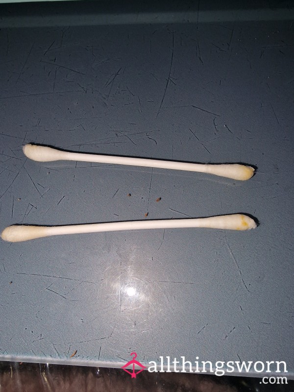 Used Cotton Buds