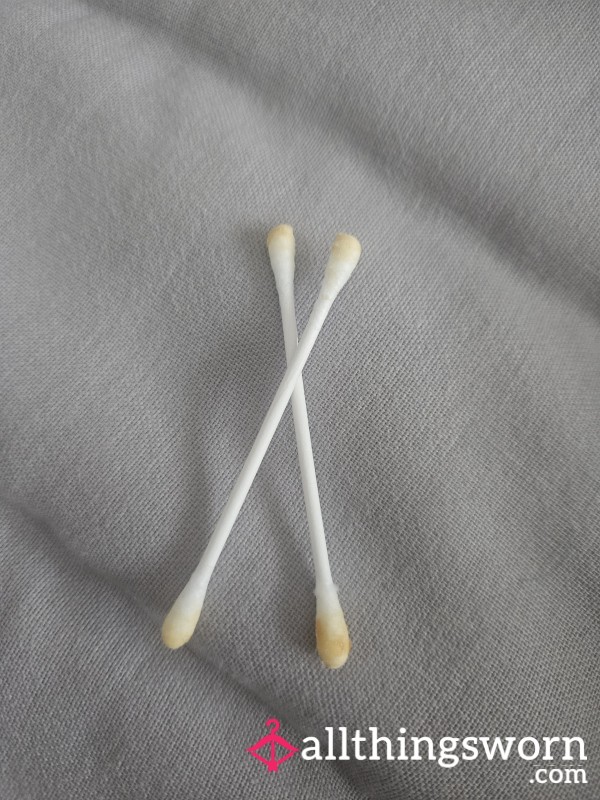 Used Cotton Buds