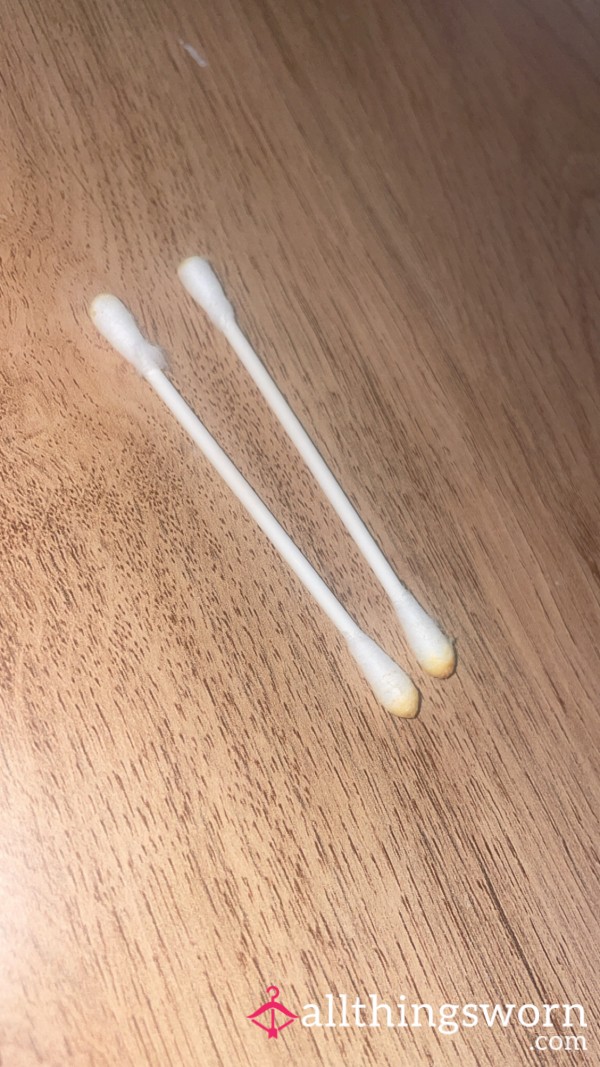 Used Cotton Buds