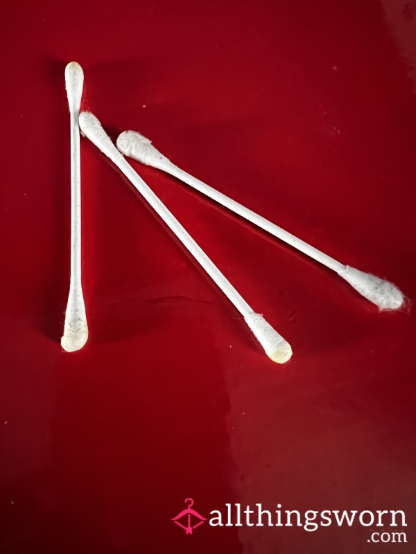 Used Cotton Buds